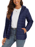 Leichte Damen Steppjacke mit Kapuze | warm stylisch & funktional